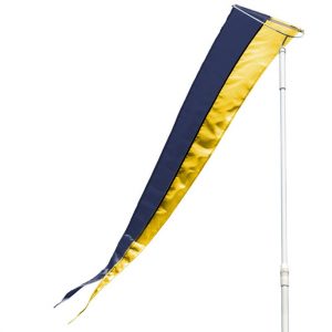 8' 2-Color Collegiate Pennant Flags