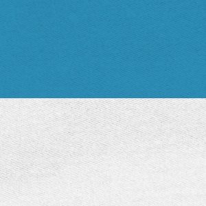 8' UN Blue and Optic White Dori Pole Pennant (Outlet)