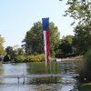 19' Patriotic Bird Deterrent Kit with 14' Pennant - Image 2