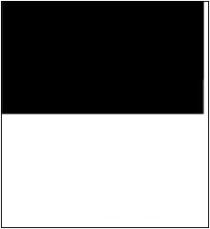 8' Optic White and Black Dori Pole Pennant (Outlet)
