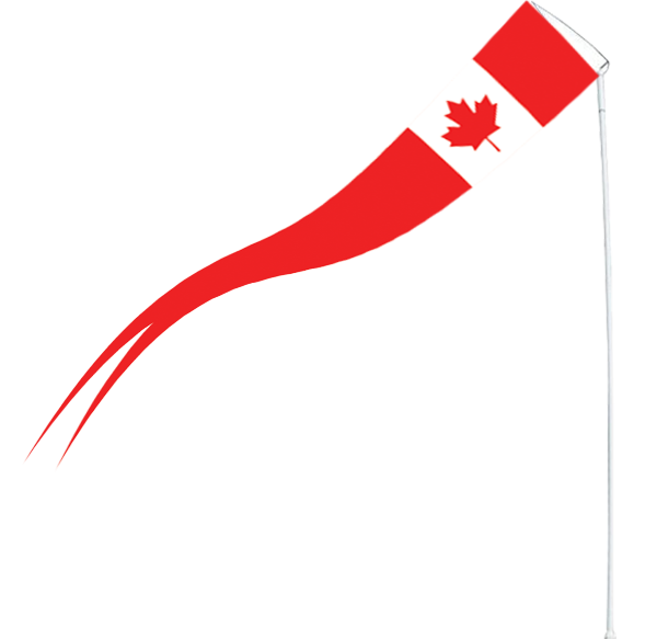 Maple Leaf | Pennant | 8 Foot