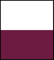 8' Optic White and Ruby Dori Pole Pennant (Outlet)